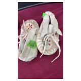 PR OF CHILDS BEADED MOCASSINS