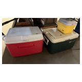 GROUP OF 3 COOLERS