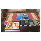 POKER CHIPS, CARDS & CRIBBAGE