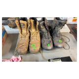 2 PR OF BOOTS SIZE 10
