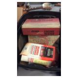 BLK TOTE W/ GNEW ENGINE HEATERS, VARIOUS