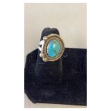 SILVER & TURQUOIS RING