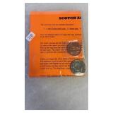 SCOTCH SODA 1995 KENNEDY HALF DOLLAR & KOPPA