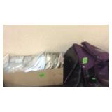 DRESSER SCARVES & 2PR OF BOOTS