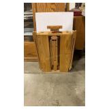 WOOD ART EASLE- FOLDING