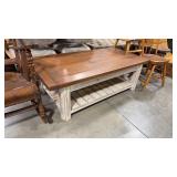 FARMHOUSE STYLE COCKTAIL TABLE