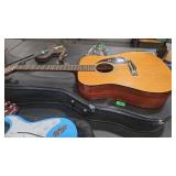 FENDER GEMENI II ACCOUSTIC GUITAR & HARD CASE