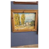 ORIGINAL ACRYLIC ON BOARD FRAMED