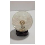 DANDELION DECOR BALL & BASE