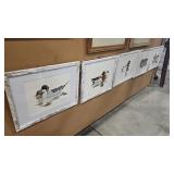 5 - FRAMED DUCK PRINTS