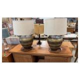 2 - PACIFIC BARREL JAR LAMPS