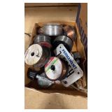 GROUP OF ASSORTED WELDING WIRES- ALUMINUM, STEEL
