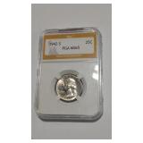1942 S WASHINGTON QUARTER  PGA MS65
