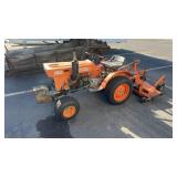 KUBOTA B5100E 2-WHEEL DRIVE TRACTOR W/ MOWER