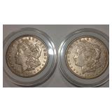 1921 & 1921 D MORGAN DOLLARS