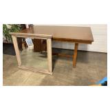COUNTER HEIGHT TABLE & DRESSER MIRROR