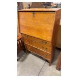 LARKIN OAK DROP FRONT SECRETARY