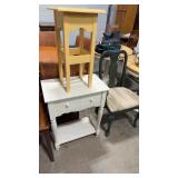 2 - ACCENT TABLES & CHAIR