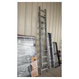 ALUMINUM 20' EXTENSION LADDER