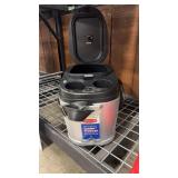 RUBBERMAID COOLER/FREEZER W/ SEAT & 12V PLUG IN