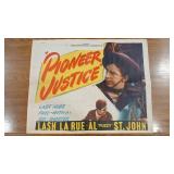 PIONEER JUSTICE LOBBY CARD