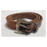 STERLING BUCKLE  KIDS LEATHER RANGER BELT