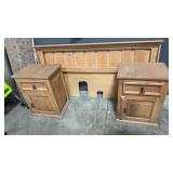 HEADBOARD & NIGHTSTANDS