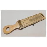 R.H. GROVE LONDON ANTQ CARVED BONE MEASURE
