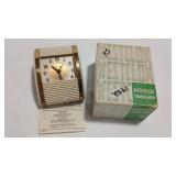WESTCLOX VTG TRAVEL ALARM W/ ORIG BOX