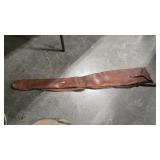 LEATHER SOFT GUN CASE