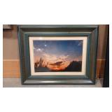 DAVID MESSMAN SIGNED FRAMED PHOTO