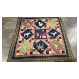 RUSTIC WOODLAND THEME QUILT