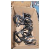 GROUP OF HORSESHOE DISPLAY STANDS