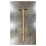 SAGER CHEMICAL 1941 DOUBLE BIT AXE
