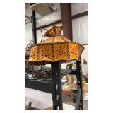 TOOLED LEATHER LIGHT SHADE