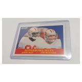 FLEER 90 SUPERBOWL MVP'S RICE & MONTANA