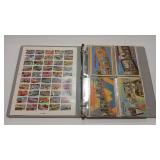 US STATES VTG POSTCARD BINDER & STAMPS