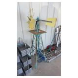 METAL WIND MILL YARD DECOR