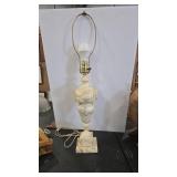 MARBLE VTG ACCENT LAMP - NO SHADE