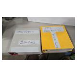 2 BINDERS OF 1992-93 TOPPS MLB SPORTS CARDS