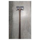 MWH CO. DOUBLE BIT AXE & HANDLE