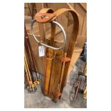 ADIRONDACK VTG WOOD & METAL SLED