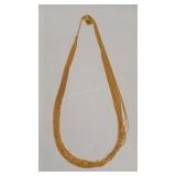 925  GOLD PLATED MULTI STRAND NECKLACE