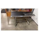 59' X 23.5? ELECTRIC PVC CONVEYOR W/ 2 BARRIERS