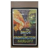 THE BRIDE OF FRANKENSTEIN MOVIE POSTER