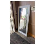 BEVELED GLASS WALL MIRROR