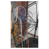 GROUP OF ASSORTED NETS AND POLES