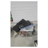 CAMO DUFFEL BAG W/ GUN CLEANING KITS AND GUN OIL
