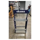 OKUMA 16-POLE FISHING ROD HOLDER