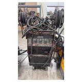 LINCOLN ELECTRIC SQUARE WAVE TIG 255 WELDER W/ ACC